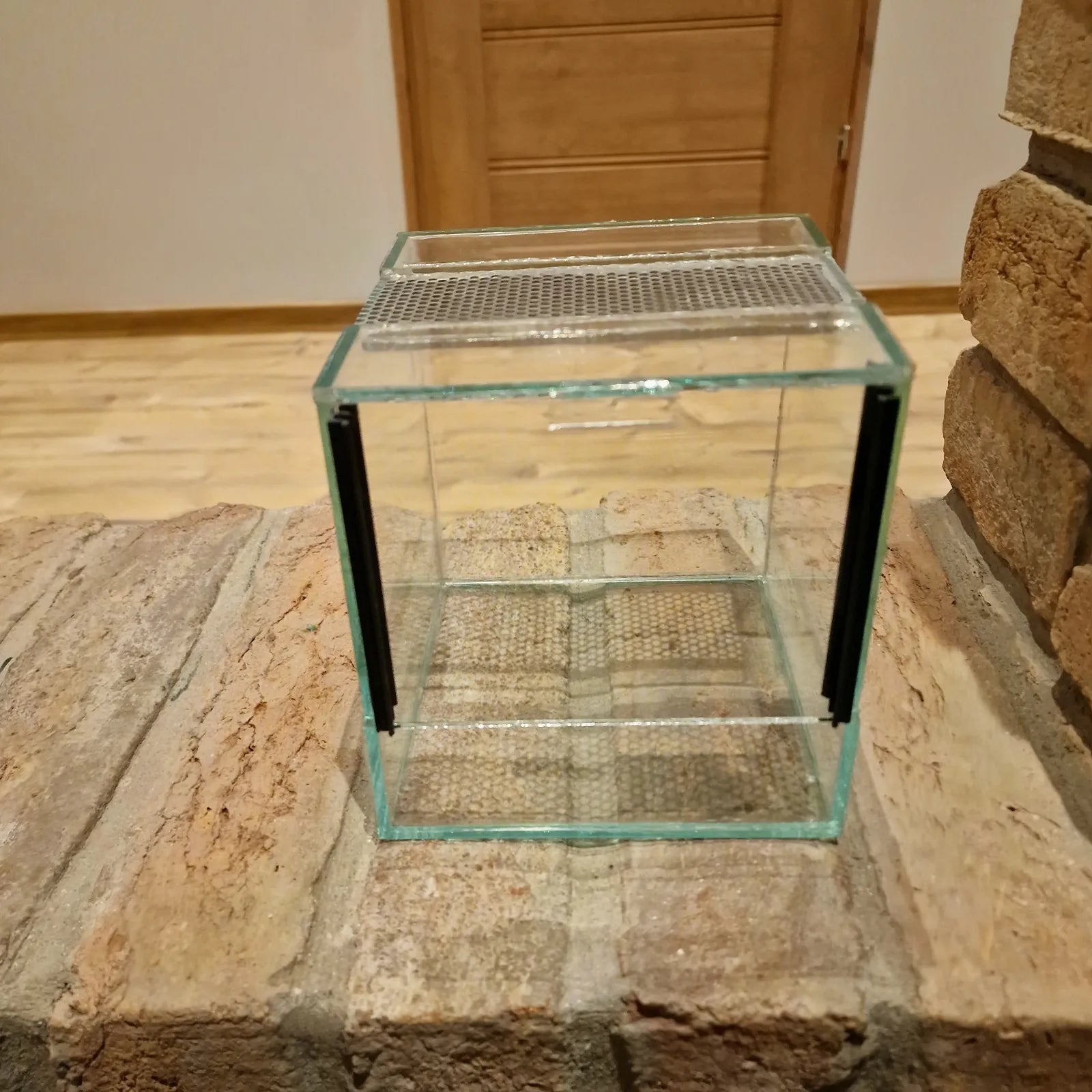 Giotin ajtós terrárium – 15×15×15 cm