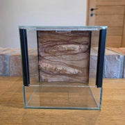 20×20×20 háttérrel ellátott terrárium
