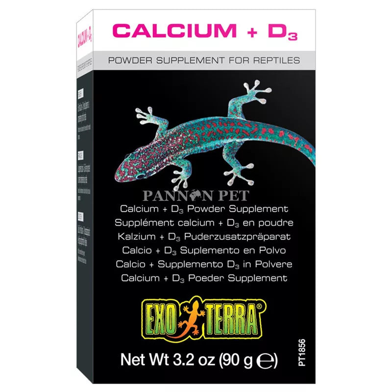 Exo Terra Calcium + D3 – hüllő vitamin 90 g