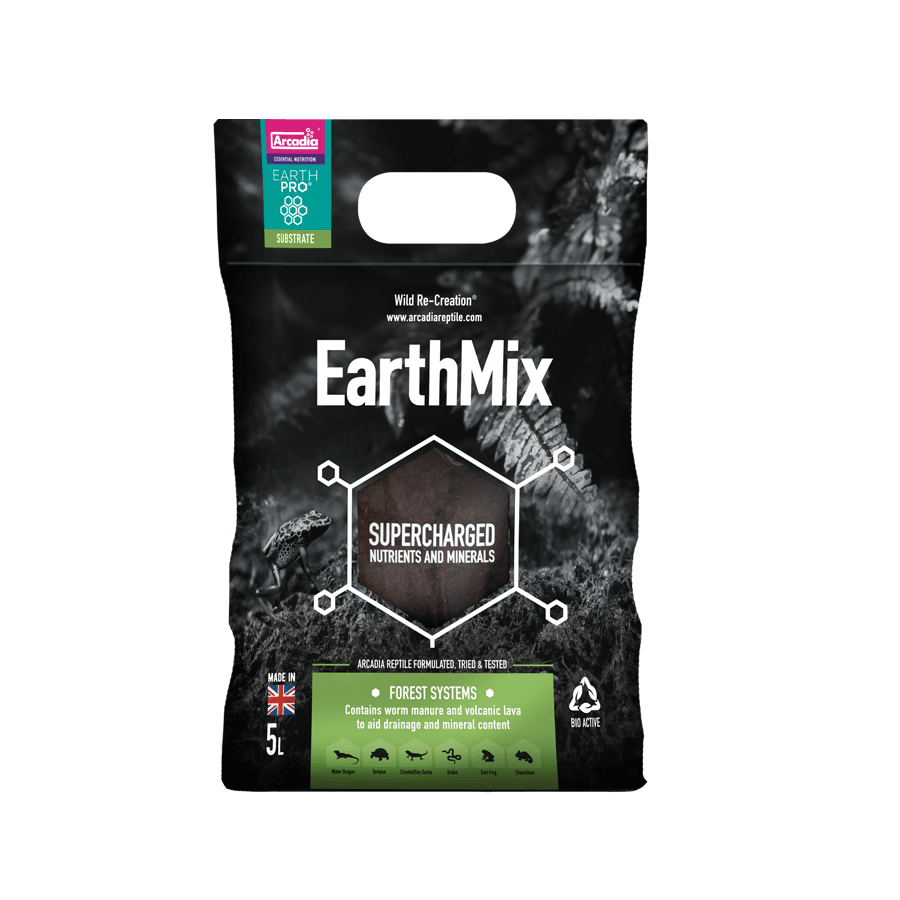 Arcadia Earth Mix 5 l – Bioaktív terráriumi talaj