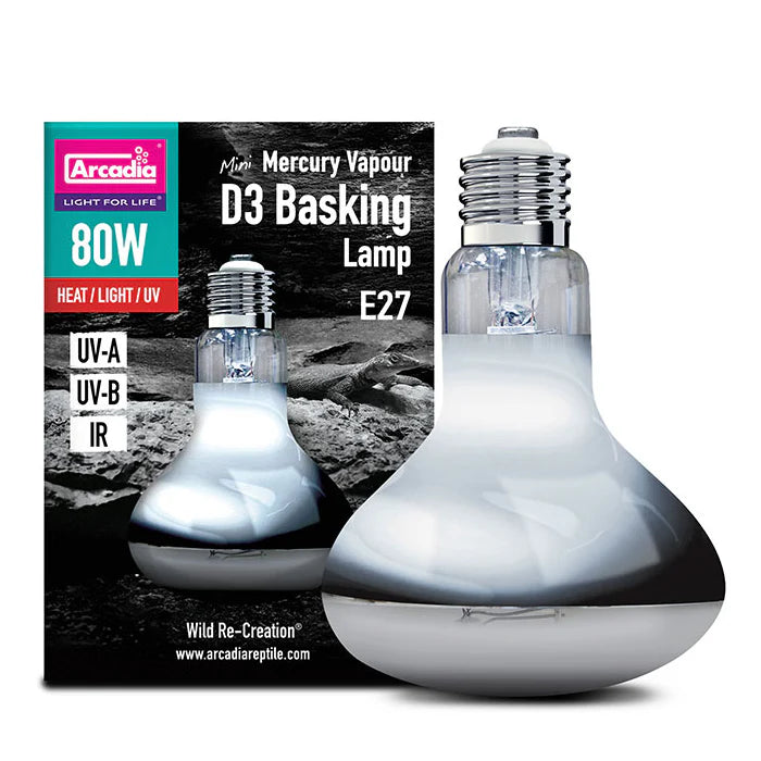 Arcadia D3 UV basking 80 w