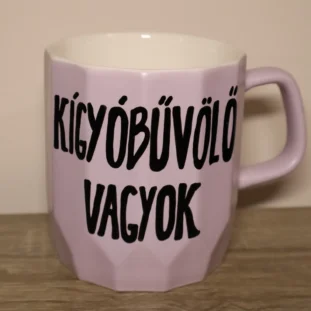 Egyedi feliratos ajándék bögre