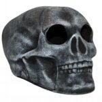 Koponya (M) kerámia dekor – 11×10×16 cm