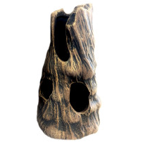 Hármas fatörzs kerámia dekor – 18×16×18 cm