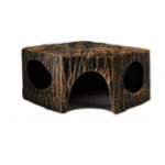 Kőkunyhó sarok kerámia dekor