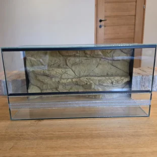 60×30×30 háttérrel ellátott terrárium