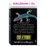 Exo Terra Calcium + D3 hüllő vitamin 90g - kalcium por terrárium lakóknak
